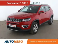 Rouge Utilisé 2018 Jeep Compass Limited SUV | 13 490 € (Prix juste)