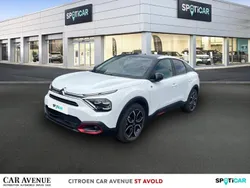 Blanc banquise (o) Utilisé 2021 Citroën e-C4 Shine Berline | 16 996 € (Prix juste)