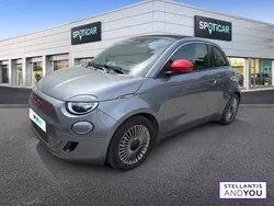 Gris Utilisé 2023 Fiat 500e Red Cabriolet | 18 090 € (Prix juste)