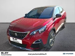 Rouge Utilisé 2019 Peugeot 3008 GT-line | 15 490 € (Prix cher)