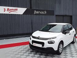 Blanc Utilisé 2020 Citroën C3 Live Citadine | 13 790 € (Prix cher)