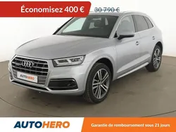 Gris Utilisé 2018 Audi Q5 S-Line SUV | 30 390 € (Prix juste)