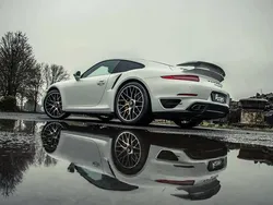 Blanc Utilisé 2014 Porsche 911 Turbo S Sport Coupé | 124 950 € (Bon prix)