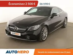Noir Utilisé 2020 Mercedes C220 AMG line Coupé | 33 190 € (Bon prix)
