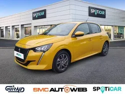 Jaune Utilisé 2021 Peugeot 208 Style Citadine | 12 970 € (Prix juste)