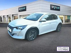 Blanc Utilisé 2021 Peugeot e-208 Allure Citadine | 16 490 € (Prix juste)
