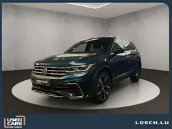 Bleu Utilisé 2021 VW Tiguan R-line SUV | 37 425 € (Prix juste)