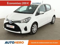 Blanc Utilisé 2015 Toyota Yaris Hybrid Citadine | 11 090 € (Bon prix)