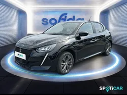 Noir Utilisé 2021 Peugeot e-208 Style Citadine | 15 590 € (Prix juste)