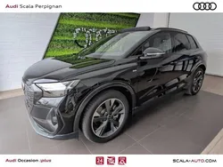 Noir mythic métallisé Utilisé 2025 Audi Q4 e-tron S-Line SUV | 57 990 € (Prix assez cher)