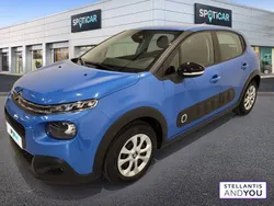 Bleu Utilisé 2018 Citroën C3 Feel Citadine | 9 190 € (Bon prix)
