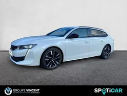 Blanc Utilisé 2020 Peugeot 508 GT Break | 24 490 € (Prix cher)