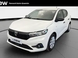 Blanc Utilisé 2021 Dacia Sandero Essentiel Citadine | 11 990 € (Prix juste)
