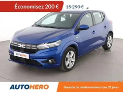 Bleu Utilisé 2023 Dacia Sandero Expression Citadine | 15 090 € (Bon prix)
