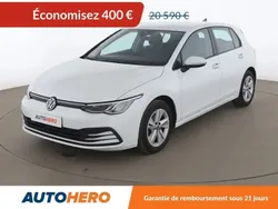 Blanc Utilisé 2020 VW Golf VIII Berline | 20 190 € (Prix juste)
