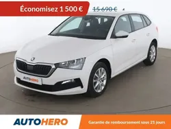 Blanc Utilisé 2019 Skoda Scala Ambition Citadine | 14 190 € (Bon prix)
