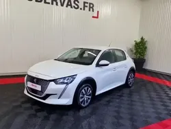 Blanc Utilisé 2020 Peugeot e-208 Active Citadine | 13 590 € (Prix juste)