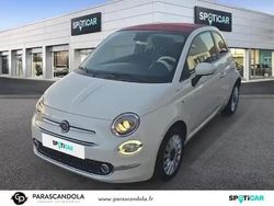 Bossa nova white pastel Occasion 2023 Fiat 500C Dolcevita Cabriolet | 14 990 € (Prix juste)