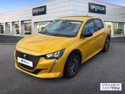 Jaune Utilisé 2022 Peugeot e-208 Citadine | 16 090 € (Bon prix)