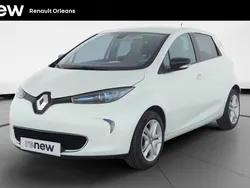 Blanc glacier Utilisé 2018 Renault Zoe Zen Citadine | 9 280 € (Prix assez cher)