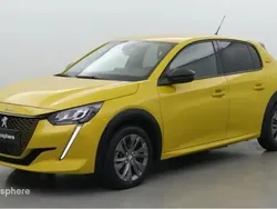 Jaune Utilisé 2022 Peugeot e-208 Style Citadine | 14 999 € (Bon prix)