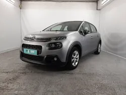 Noir Utilisé 2019 Citroën C3 PureTech Citadine | 8 990 € (Bon prix)