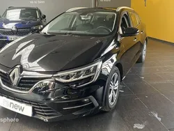 Blanc Utilisé 2024 Renault Mégane GrandTour Evolution Break | 22 999 € (Prix juste)