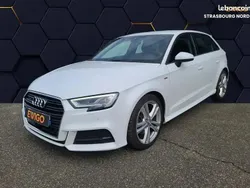Blanc Utilisé 2020 Audi A3 S-Line Berline | 28 490 € (Prix juste)
