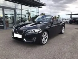 Noir Utilisé 2016 BMW 220 Luxury Line Cabriolet | 23 990 € (Prix assez cher)