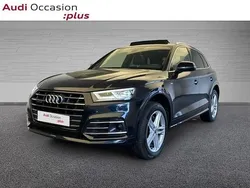 Bleu lunaire métallisé Utilisé 2020 Audi Q5 S-Line SUV | 38 900 € (Prix juste)