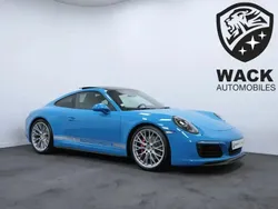 Bleu Utilisé 2016 Porsche 911 Carrera 4S Coupé | 119 900 € (Bon prix)