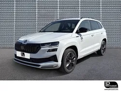 Blanc Nouvelle 2025 Skoda Karoq SportLine SUV | 40 590 € (Prix cher)