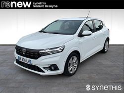 Blanc Utilisé 2022 Dacia Sandero Comfort Citadine | 13 390 € (Prix juste)