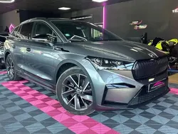 Gris Utilisé 2022 Skoda Enyaq iV SportLine SUV | 23 990 € (Prix juste)