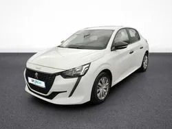 Blanc Utilisé 2021 Peugeot 208 Citadine | 10 390 € (Bon prix)