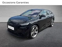 Noir mythe métallisé Utilisé 2024 Audi Q4 Sportback e-tron Design SUV | 48 690 € (Prix assez cher)
