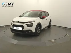 Blanc Utilisé 2022 Citroën C3 Shine Citadine | 15 487 € (Prix juste)