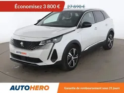 Blanc Utilisé 2021 Peugeot 3008 GT SUV | 24 090 € (Bon prix)