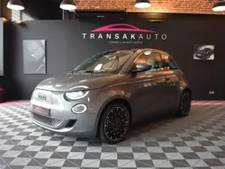 Gris Utilisé 2020 Fiat 500e La Prima Citadine | 12 990 € (Prix juste)