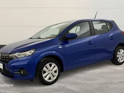 Bleu iron métallisé Utilisé 2022 Dacia Sandero Comfort Citadine | 12 499 € (Prix juste)