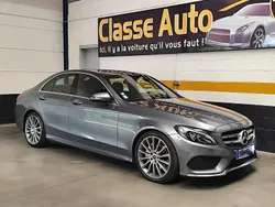 Gris Utilisé 2018 Mercedes C180 AMG line Berline | 17 990 € (Prix juste)