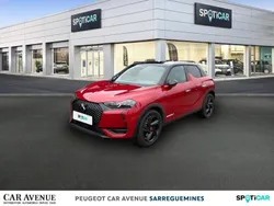 Rouge rubi (m) toit noir perla nera Utilisé 2020 DS Automobiles DS3 Crossback Performance Line Plus SUV | 15 990 € (Super prix)