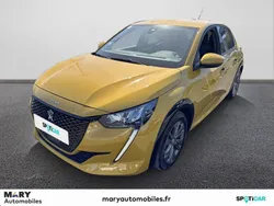 Jaune Utilisé 2020 Peugeot e-208 Allure Citadine | 15 990 € (Prix assez cher)