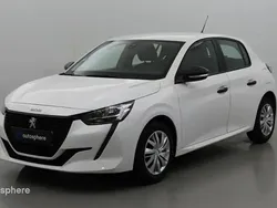 Blanc Utilisé 2020 Peugeot 208 S Citadine | 10 499 € (Bon prix)
