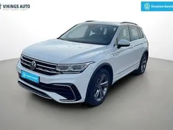 Blanc pur Utilisé 2022 VW Tiguan R-line SUV | 34 900 € (Prix juste)