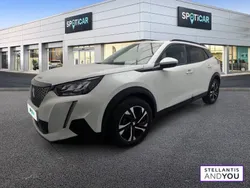 Blanc Utilisé 2020 Peugeot 2008 Allure SUV | 13 990 € (Prix juste)