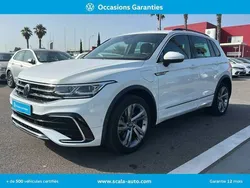 Blanc Utilisé 2023 VW Tiguan R-line SUV | 36 990 € (Prix assez cher)