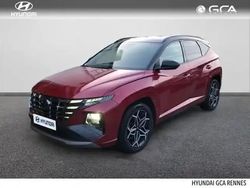 Sunset red / toit phantom black Utilisé 2022 Hyundai Tucson N Line SUV | 31 990 €
