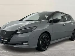 Gris Utilisé 2022 Nissan Leaf Tekna Citadine | 17 499 € (Prix juste)