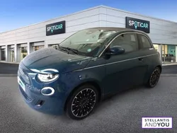Vert Utilisé 2021 Fiat 500e La Prima Cabriolet | 17 189 € (Prix juste)